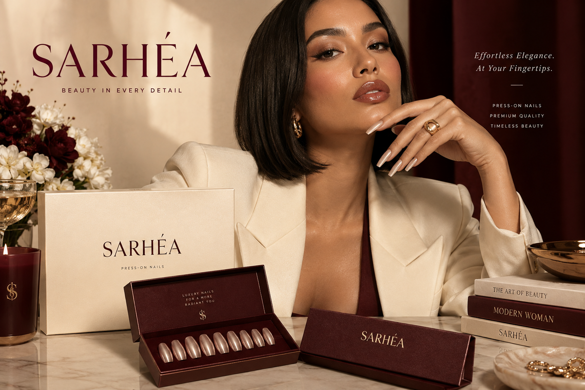SARHÉA FLEXSET Work Everyday — capsules ongles nude rosé